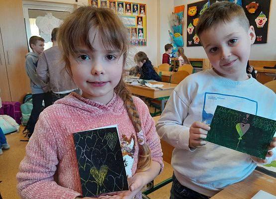 Walentynkowe wydrapywanki grafika