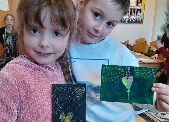 Walentynkowe wydrapywanki grafika