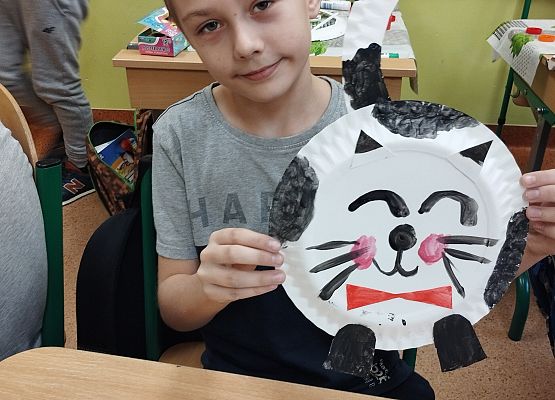 Klasa 3b obchodziła Dzień Kota - fotorelacja grafika