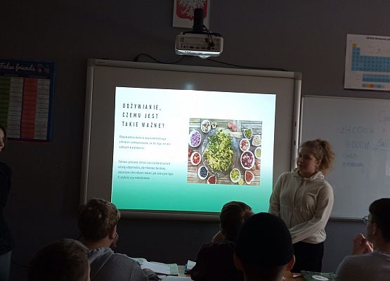 Spotkanie z uczniami z PCE grafika