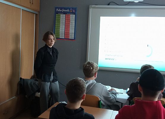 Spotkanie z uczniami z PCE grafika