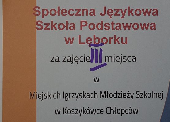 Igrzyska Młodzieży Szkolnej w Koszykówce Chłopców grafika