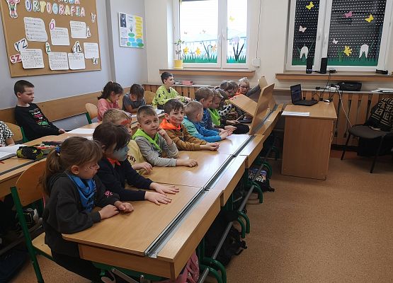 Dni otwarte - fotorelacja z wizyty przedszkolaków grafika