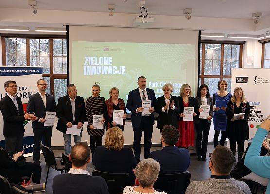 Zielone Innowacje w Lęborku - Green Innovations in Lębork grafika