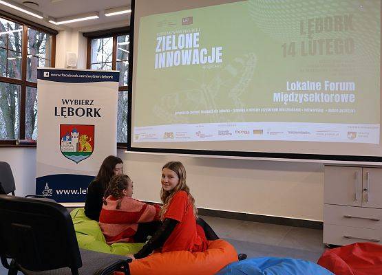 Zielone Innowacje w Lęborku - Green Innovations in Lębork grafika