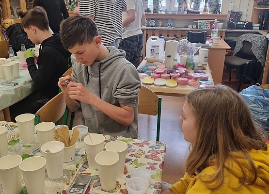 Warsztaty z gipsu polimerowego grafika