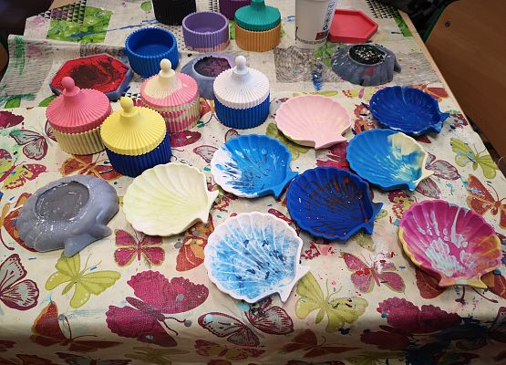 Warsztaty z gipsu polimerowego grafika