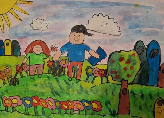 NAGRODY W VIII Powiatowym Konkursie Plastycznym "Wiosenne porządki w przyrodzie" grafika