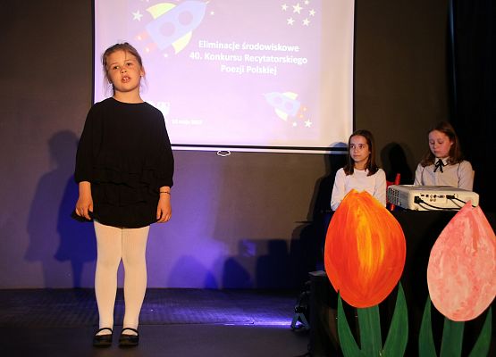 NAGRODY  w Powiatowym Konkursie Recytatorskim Poezji Polskiej grafika