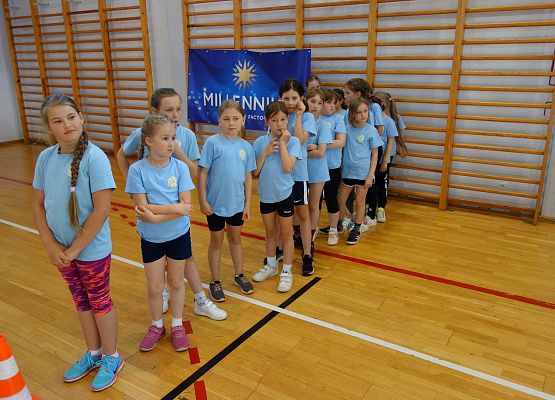 Konkurs Sportowy dla Szkół Podstawowych „Kto z nas lepiej i prędzej” grafika