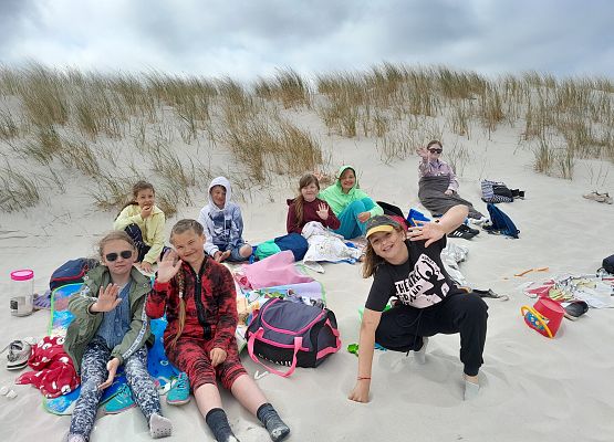 Uczniowie klas I - III świętowali Dzień Dziecka w Słajszewie - fotorelacja grafika