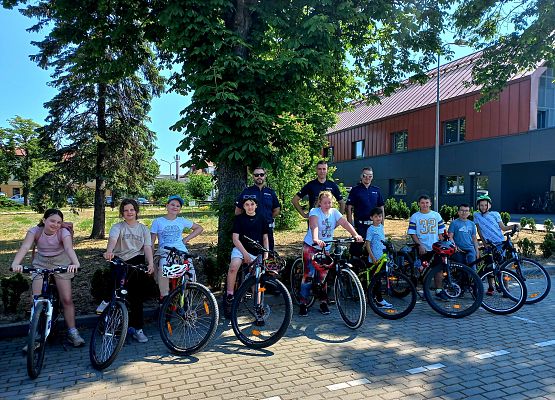 Karta rowerowa grafika