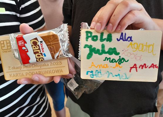 Dzień Chłopaka w klasie drugiej grafika