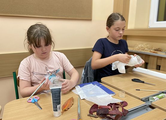 Jesienne lampiony Złotych rączek grafika