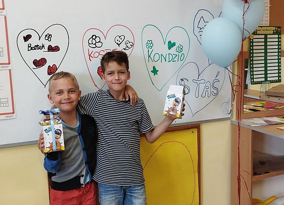 Ach, co to był za Dzień Chłopaka w klasie 1b grafika