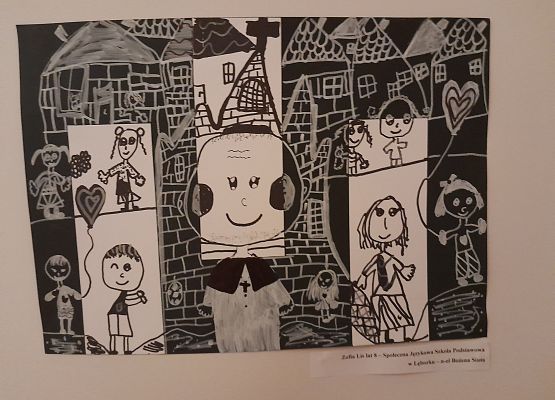 Nagroda w Powiatowym Konkursie ,,Jan Paweł II- Cywilizacja życia" grafika