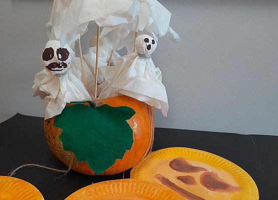 Jesienne dynie w kl.2 grafika