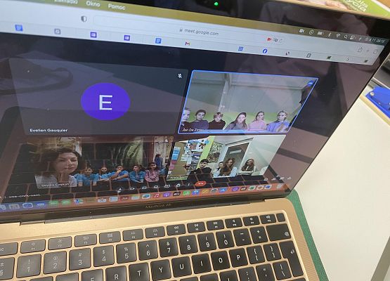 Spotkanie uczniów grafika