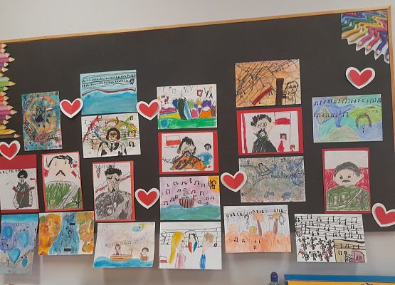 ,,Polska to dla mnie " w drugiej klasie grafika