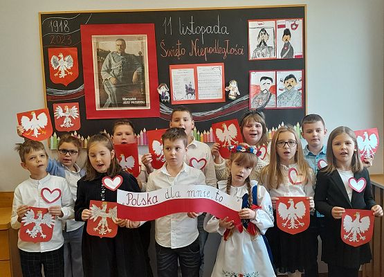 ,,Polska to dla mnie " w drugiej klasie grafika