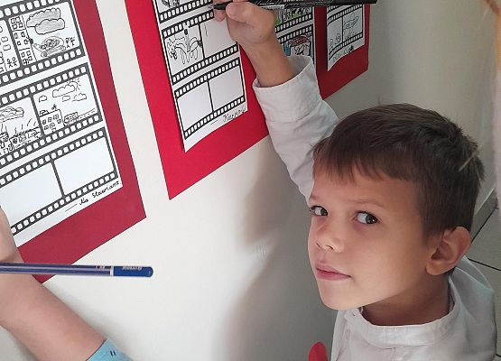 ,,Polska to dla mnie " w drugiej klasie grafika