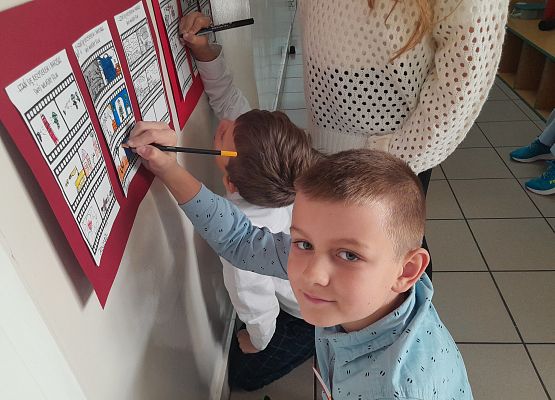 ,,Polska to dla mnie " w drugiej klasie grafika