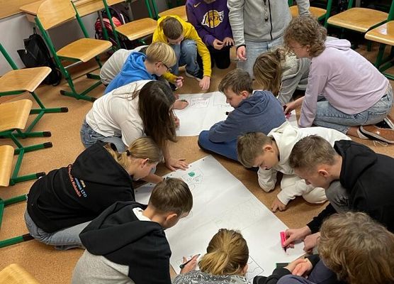 Tydzień profilaktyki, spotkanie z psychologiem grafika