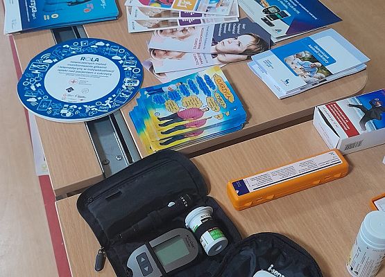 Spotkanie z edukatorem ,,Profikatyka cukrzycy" grafika