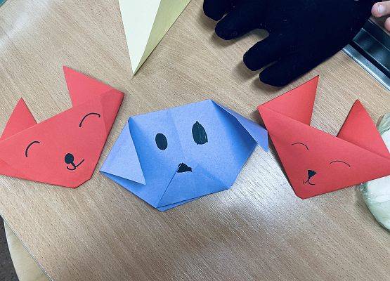 Złote rączki - Origami  grafika