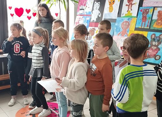 Udział w konkursie plastycznym mój pluszowy miś grafika