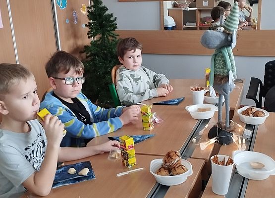 Andrzejki w klasie 1A grafika