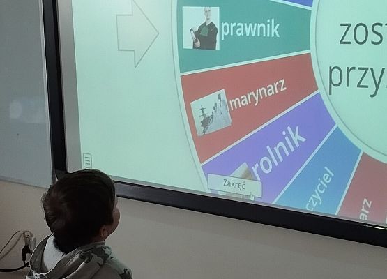 Andrzejki w klasie 1A grafika