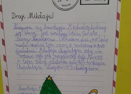 Piszemy listy do Mikołaja! grafika