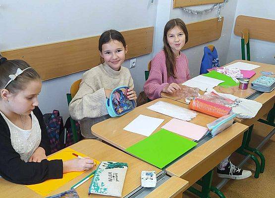 Wymiana kartek świątecznych - j. angielski grafika