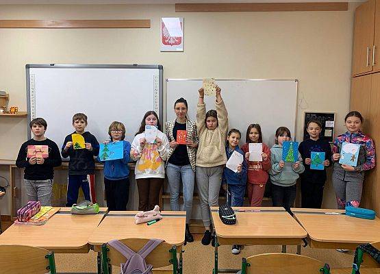 Wymiana kartek świątecznych - j. angielski grafika