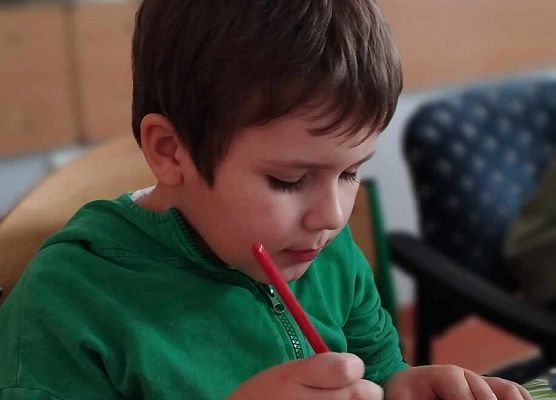 Ozdoby na kiermasz klasa 1A grafika