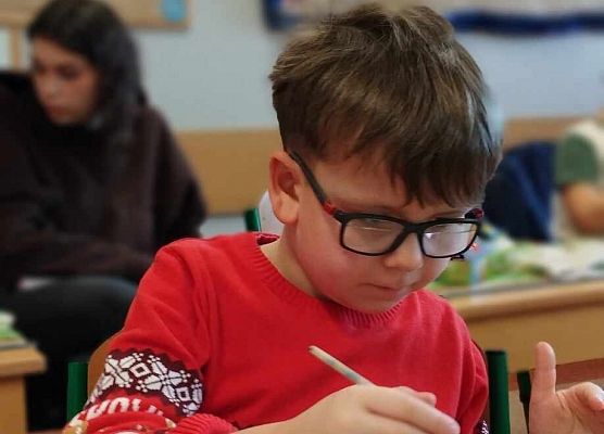 Ozdoby na kiermasz klasa 1A grafika