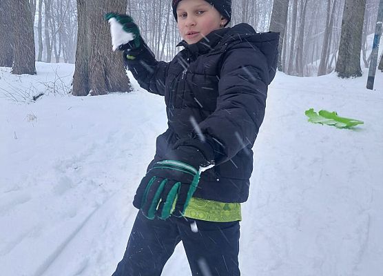 U nas na Wychowaniu Fizycznym istnie zimowe szaleństwo grafika