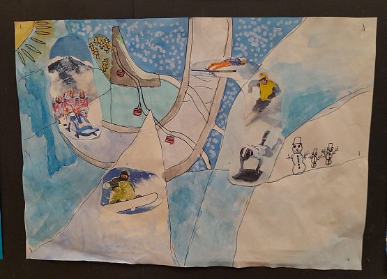 Bezpieczne i zdrowe ferie zimowe grafika