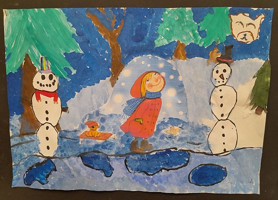 Bezpieczne i zdrowe ferie zimowe grafika