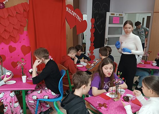 Kawiarenka Walentynkowa grafika