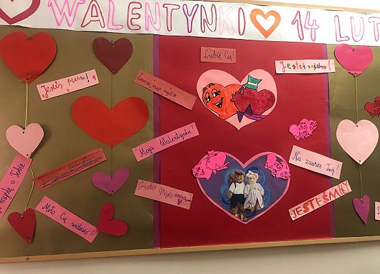Walentynki w kl.2 grafika