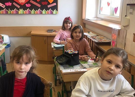 Walentynki w kl.2 grafika