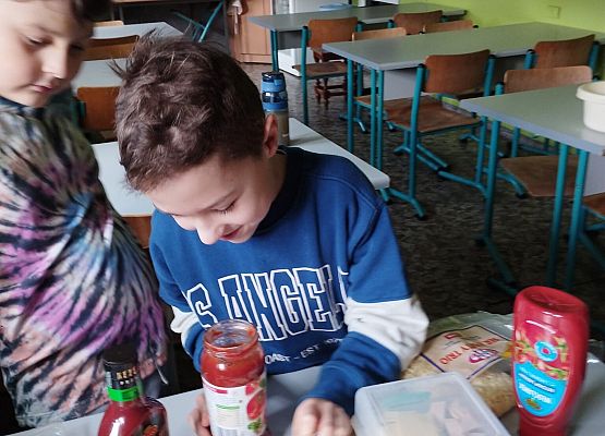 Dzień Pizzy w klasie Ib grafika