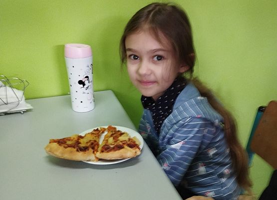 Dzień Pizzy w klasie Ib grafika