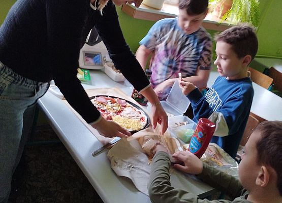 Dzień Pizzy w klasie Ib grafika