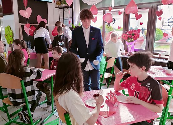 Kawiarenka "Walentynkowa" grafika