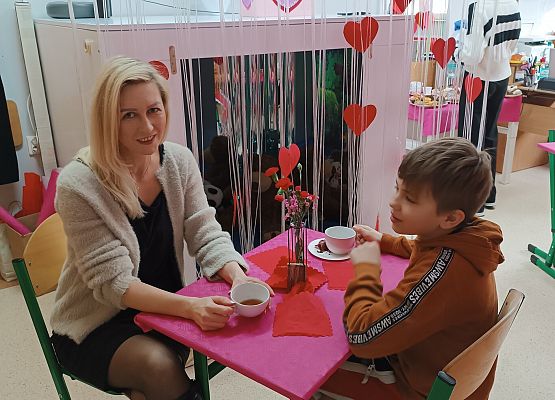 Kawiarenka "Walentynkowa" grafika