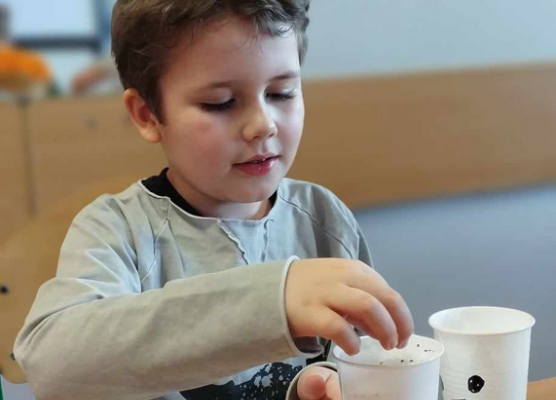 Sianie rzeżuchy grafika