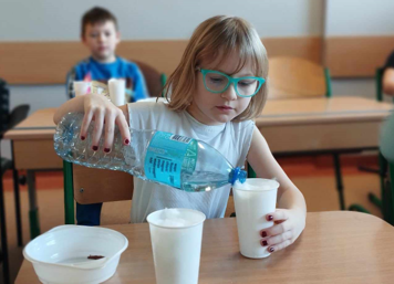 Sianie rzeżuchy grafika